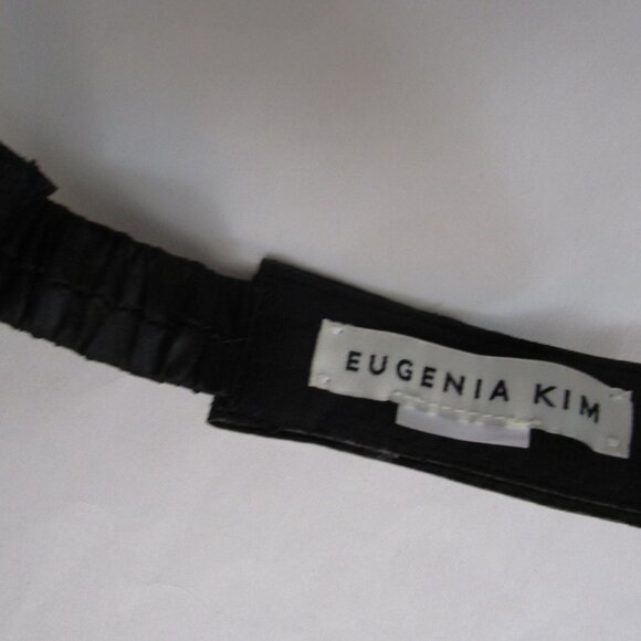 Fun Black Visor Brim Cap Hat Baseball Silk Flowers - Picture 9 of 9